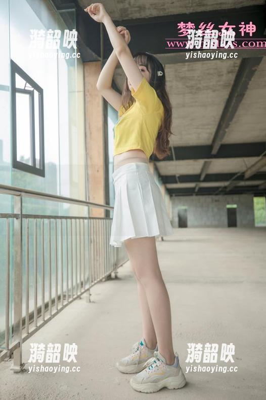 MSLASS梦丝女神 - 最新白丝洛丽塔，玥玥的原图让我想起那些无忧无虑的少女时代！