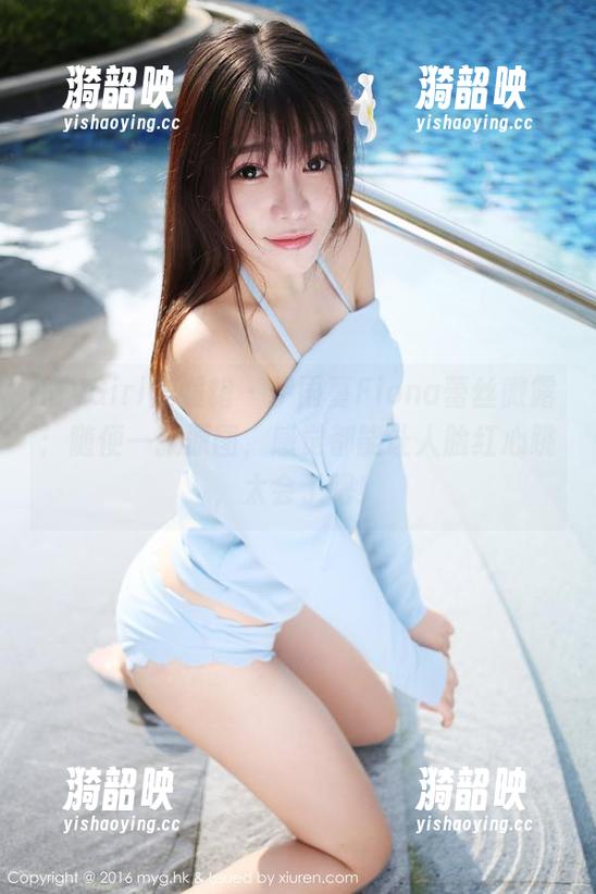 MyGirl美媛馆 - 伊雨蔓Fiona蕾丝微露：随便一张原图，感觉都能让人脸红心跳，太会了吧！
